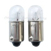 10pcs miniature light 12v 3w ba9s t10x25 A213 small clear glass bulbs with metal base